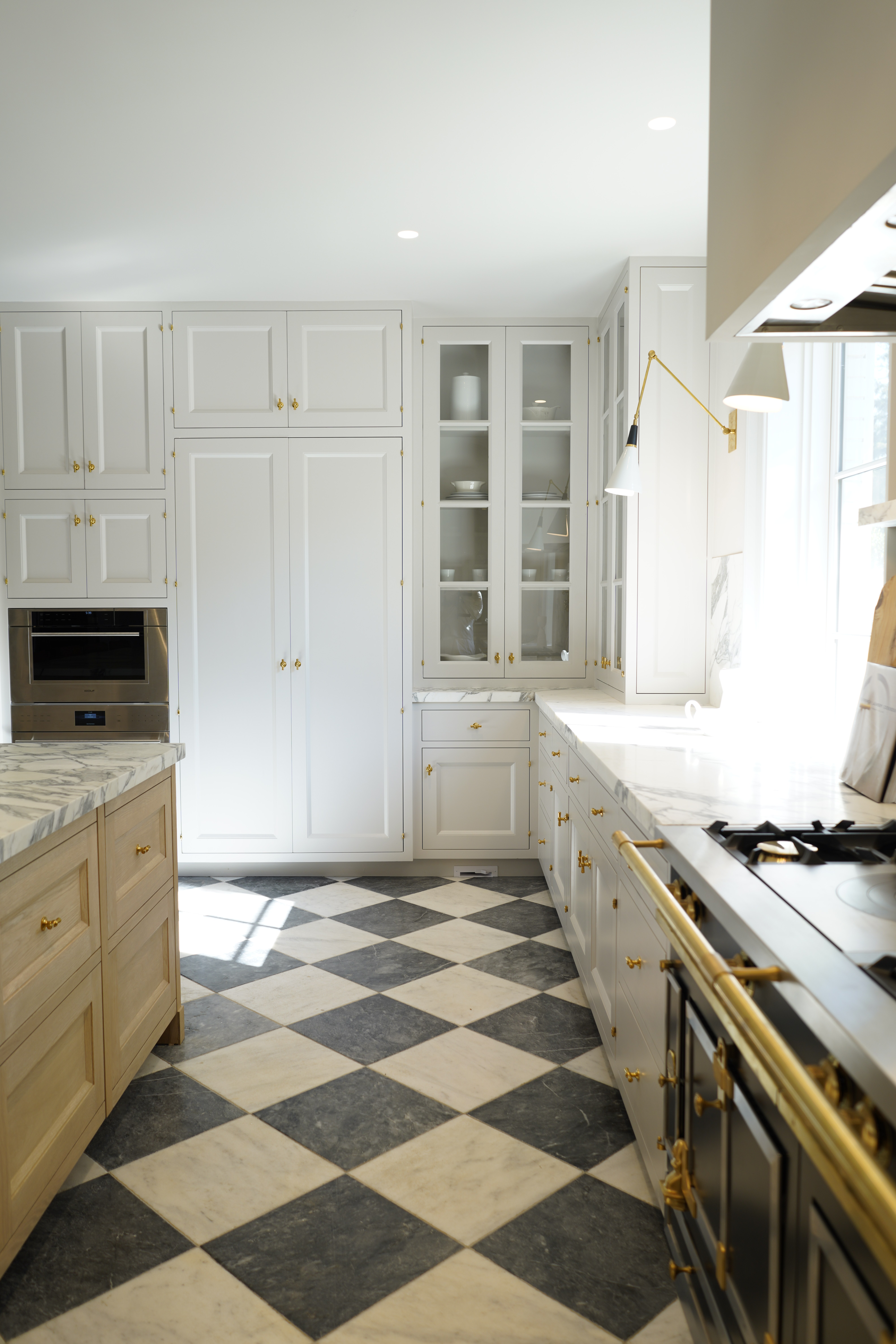Custom white kitchen cabinetry installation Bel Air