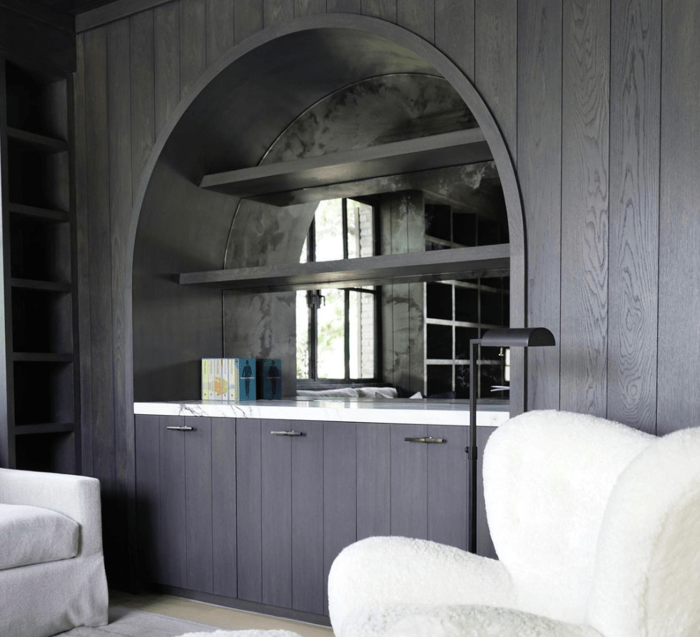 Modern custom cabinetry Newport Beach luxury home