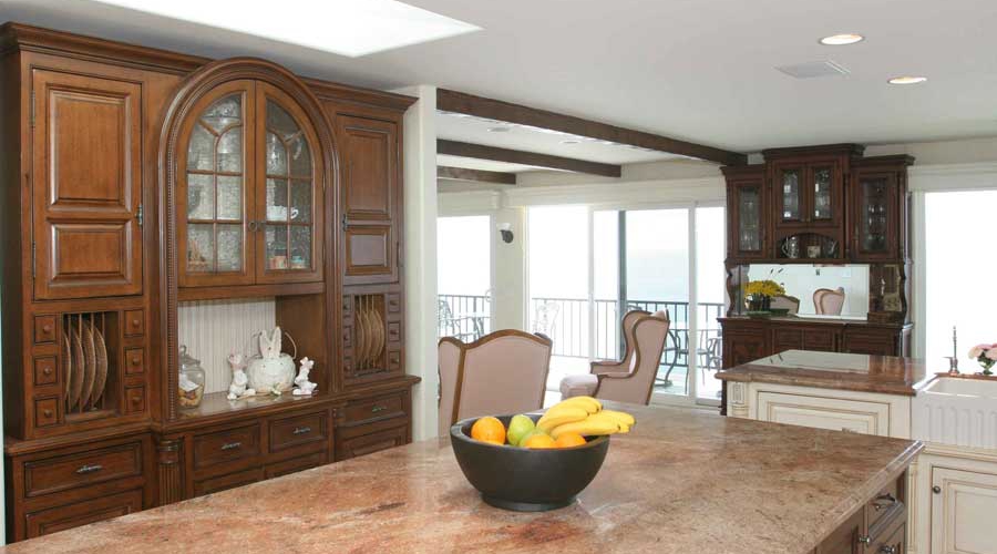 Handcrafted wood kitchen cabinets Mission Viejo CA