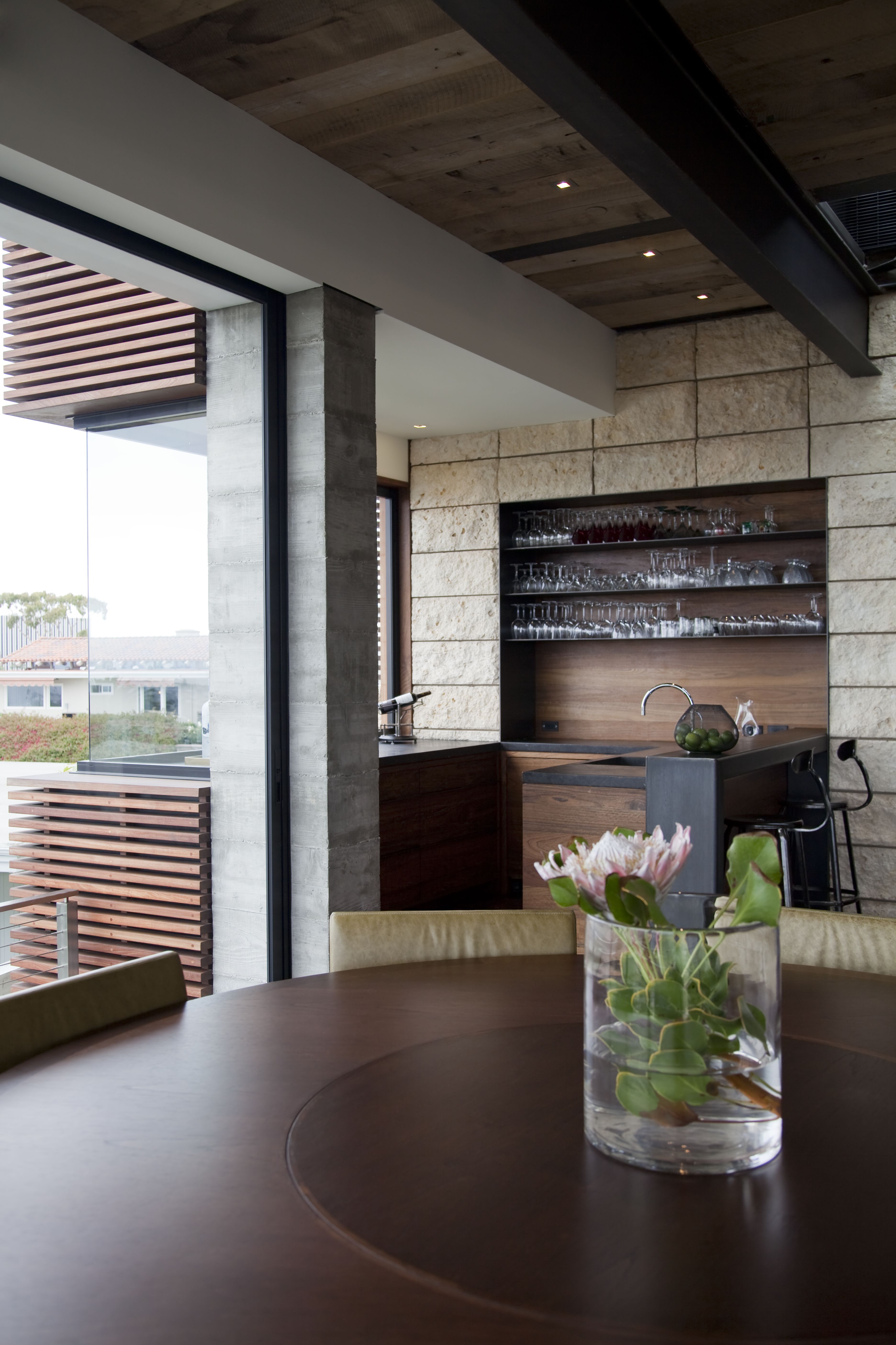 Modern custom built-in cabinets Orange County California